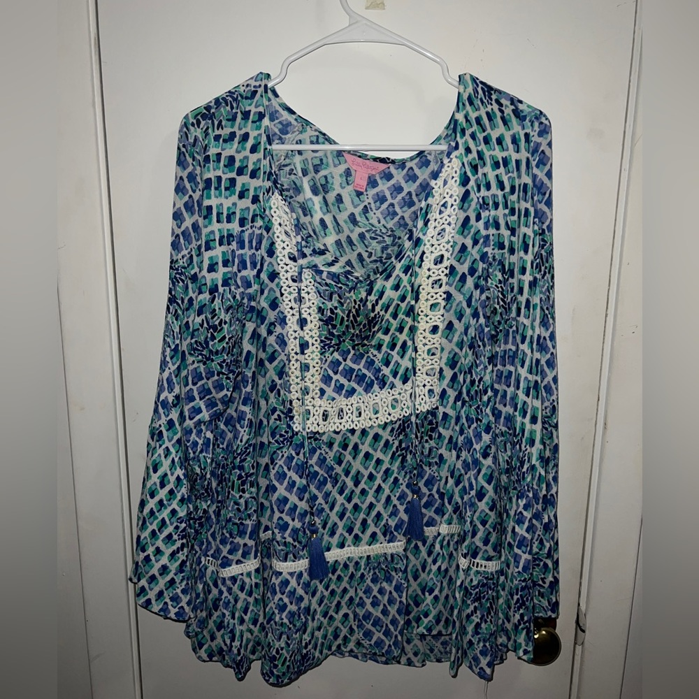 Lilly Pulitzer Tunic size L